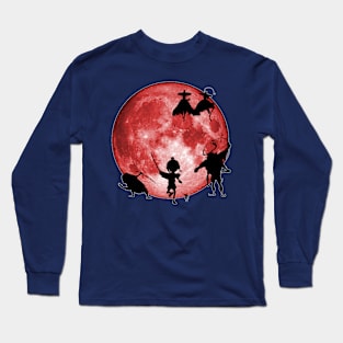 Japanese Moon Kubo Long Sleeve T-Shirt